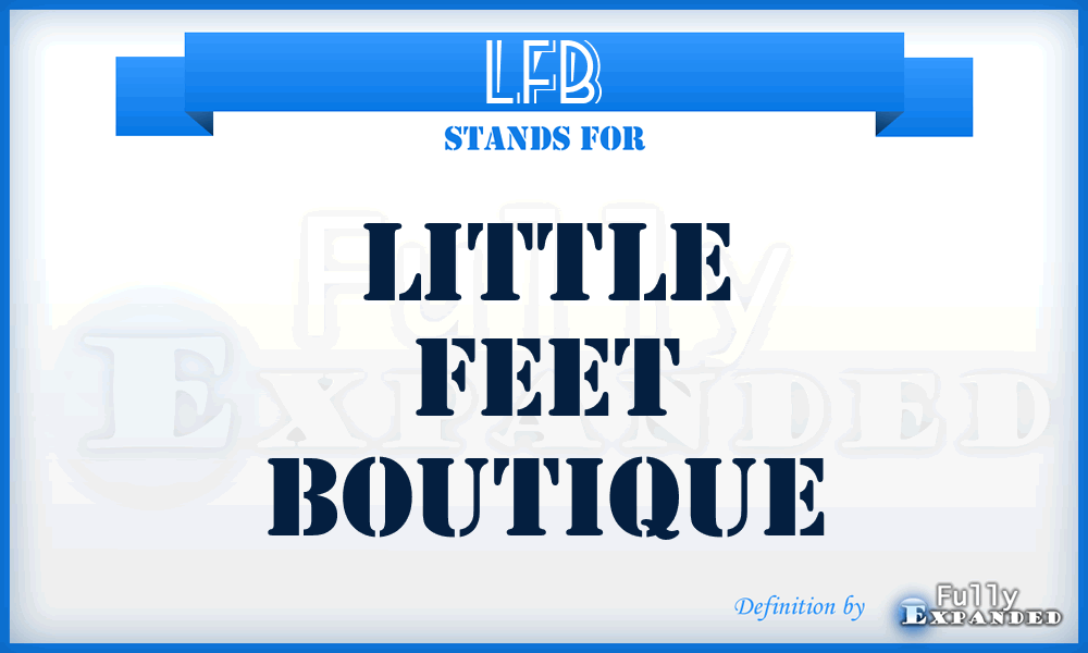 LFB - Little Feet Boutique