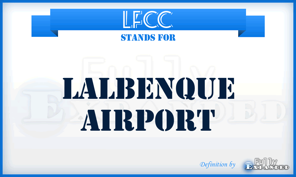 LFCC - Lalbenque airport