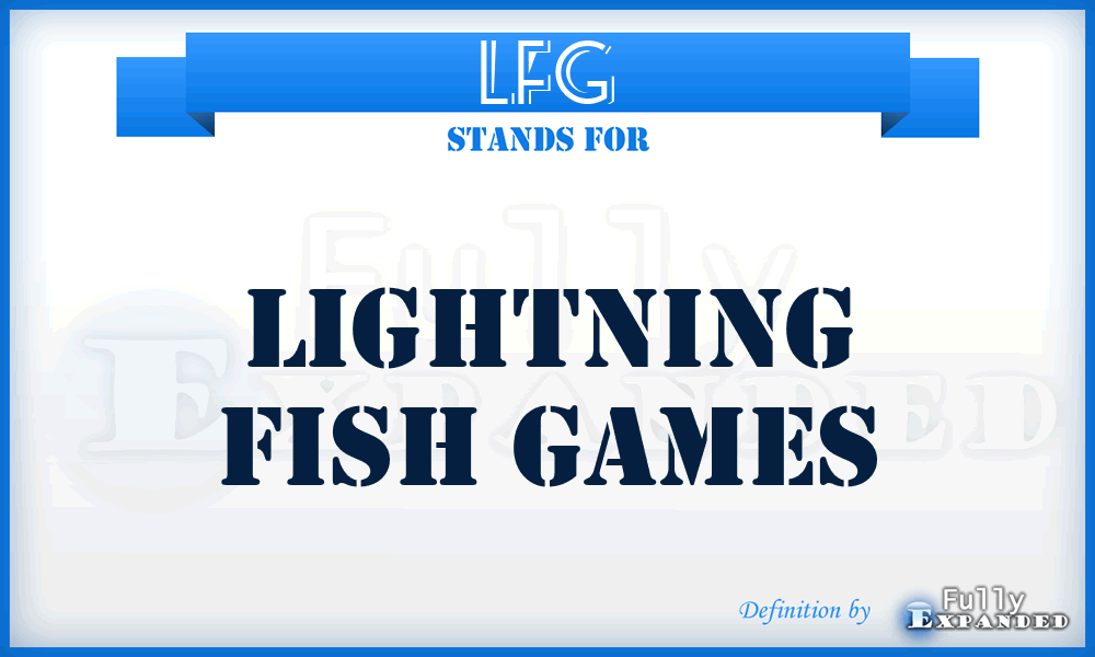 LFG - Lightning Fish Games