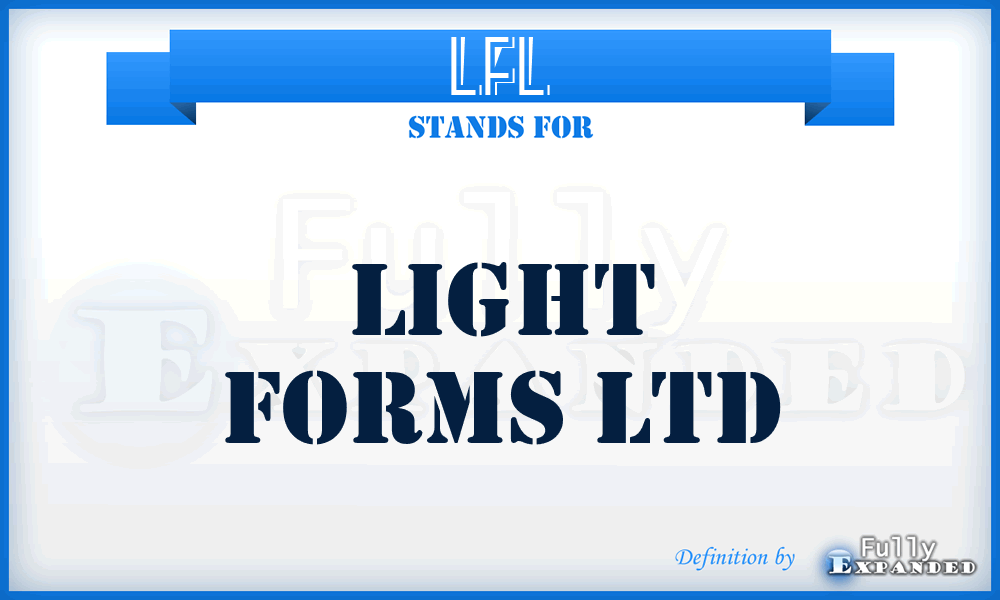 LFL - Light Forms Ltd