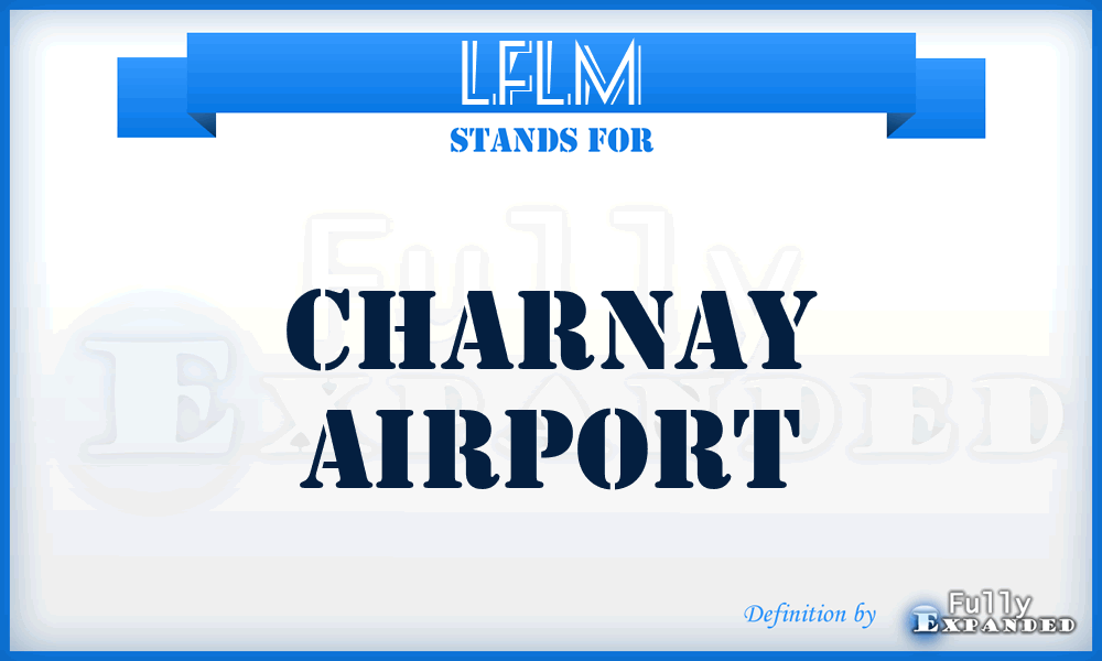 LFLM - Charnay airport