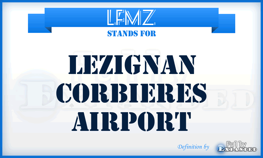 LFMZ - Lezignan Corbieres airport