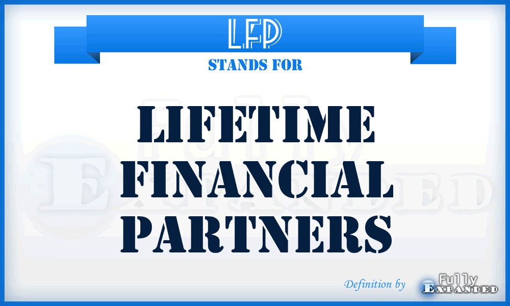 LFP - Lifetime Financial Partners