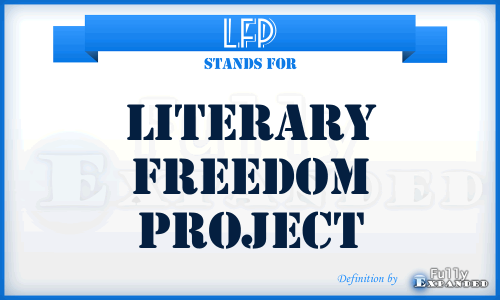 LFP - Literary Freedom Project