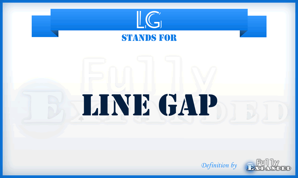 LG - Line Gap