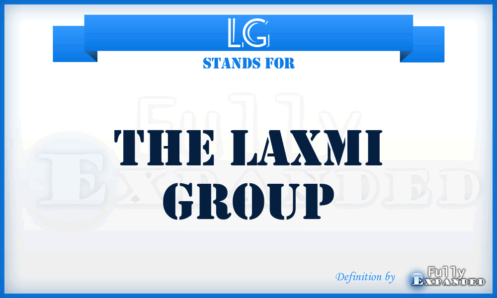 LG - The Laxmi Group