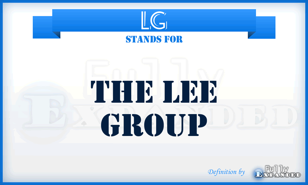 LG - The Lee Group