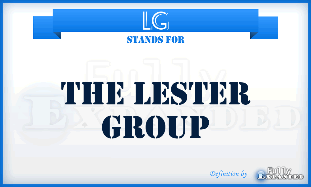 LG - The Lester Group