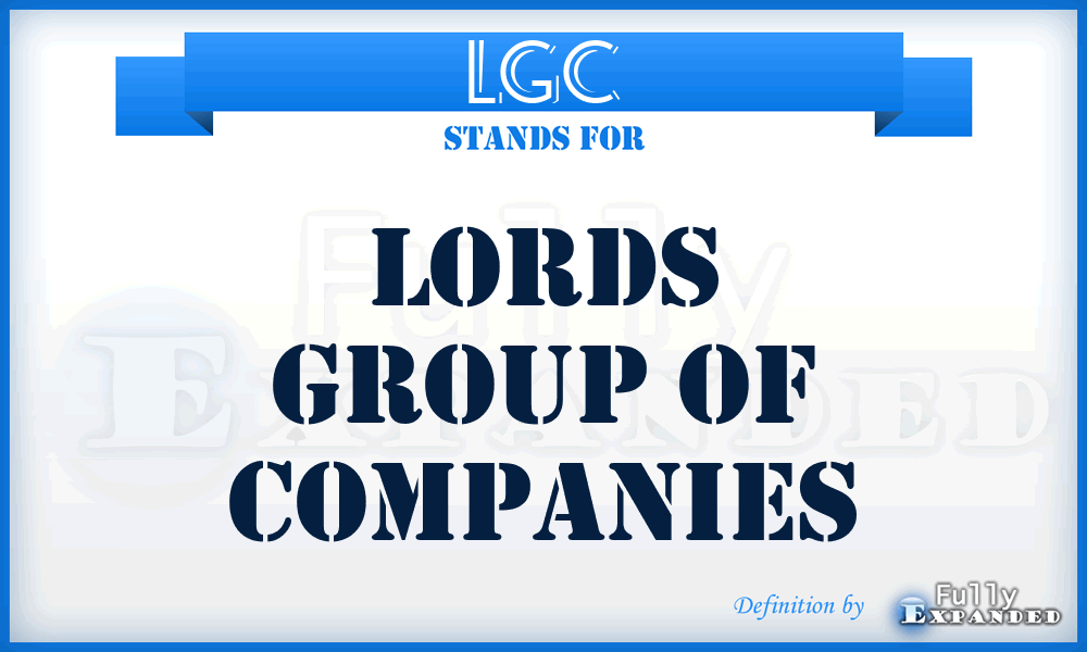 LGC - Lords Group of Companies