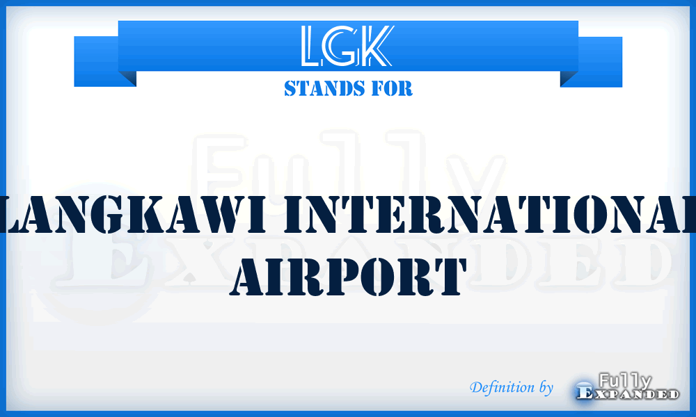 LGK - Langkawi International airport