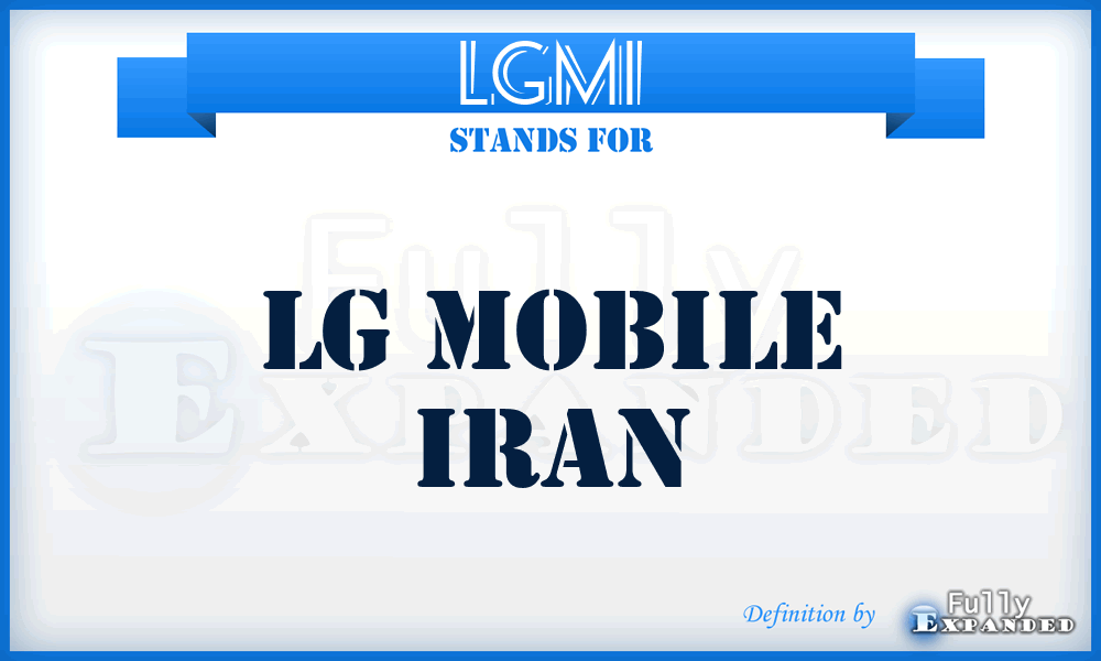 LGMI - LG Mobile Iran