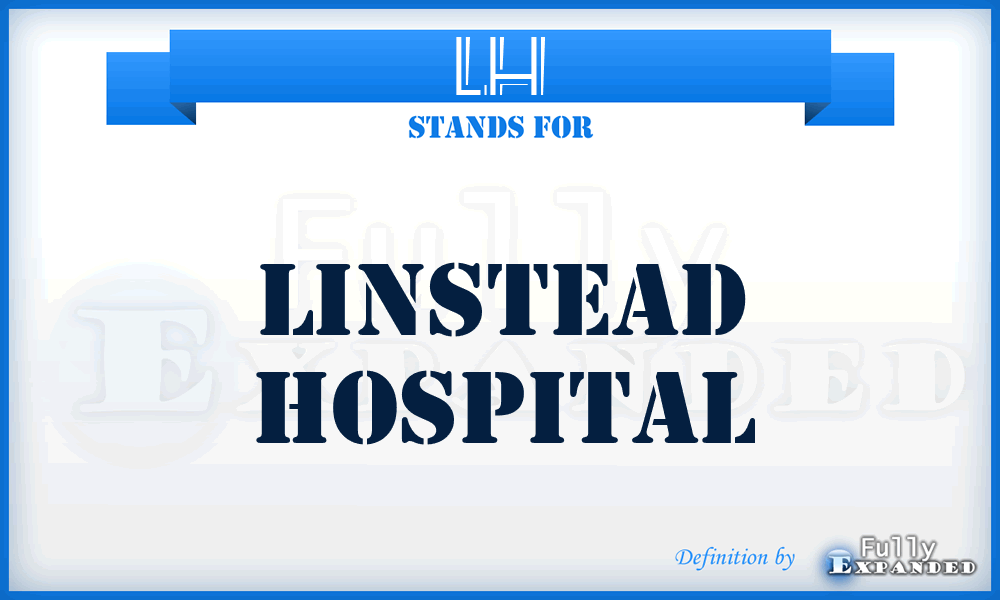 LH - Linstead Hospital