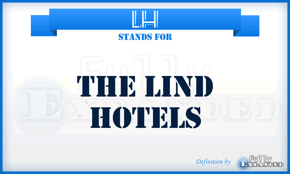 LH - The Lind Hotels
