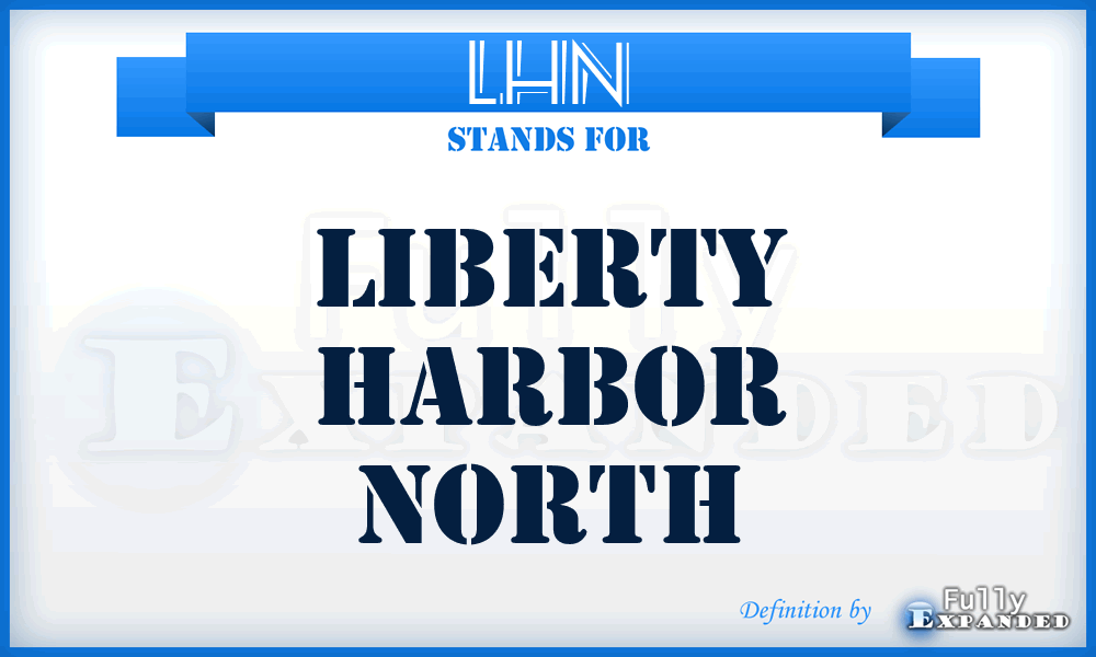 LHN - Liberty Harbor North