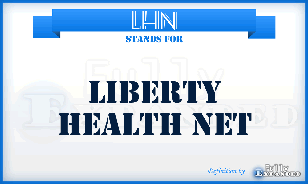 LHN - Liberty Health Net