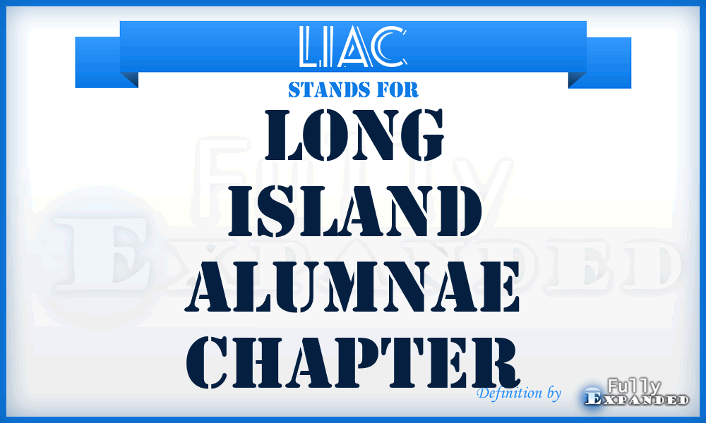 LIAC - Long Island Alumnae Chapter