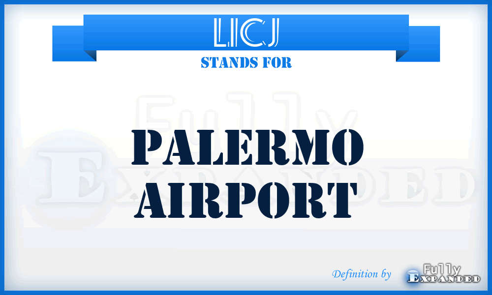 LICJ - Palermo airport