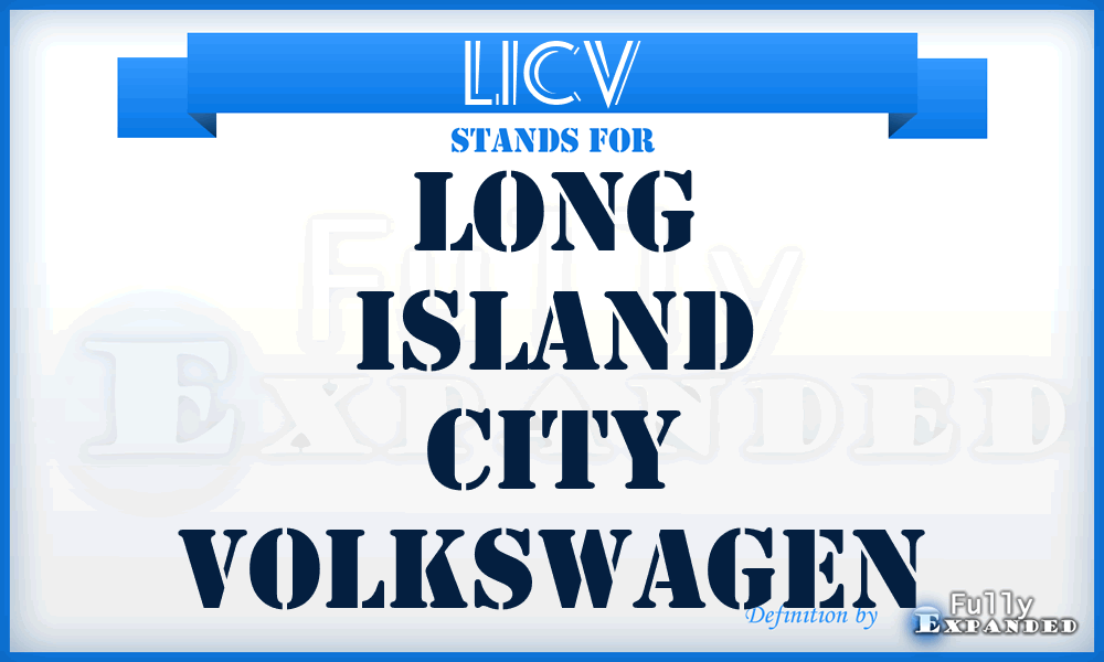 LICV - Long Island City Volkswagen