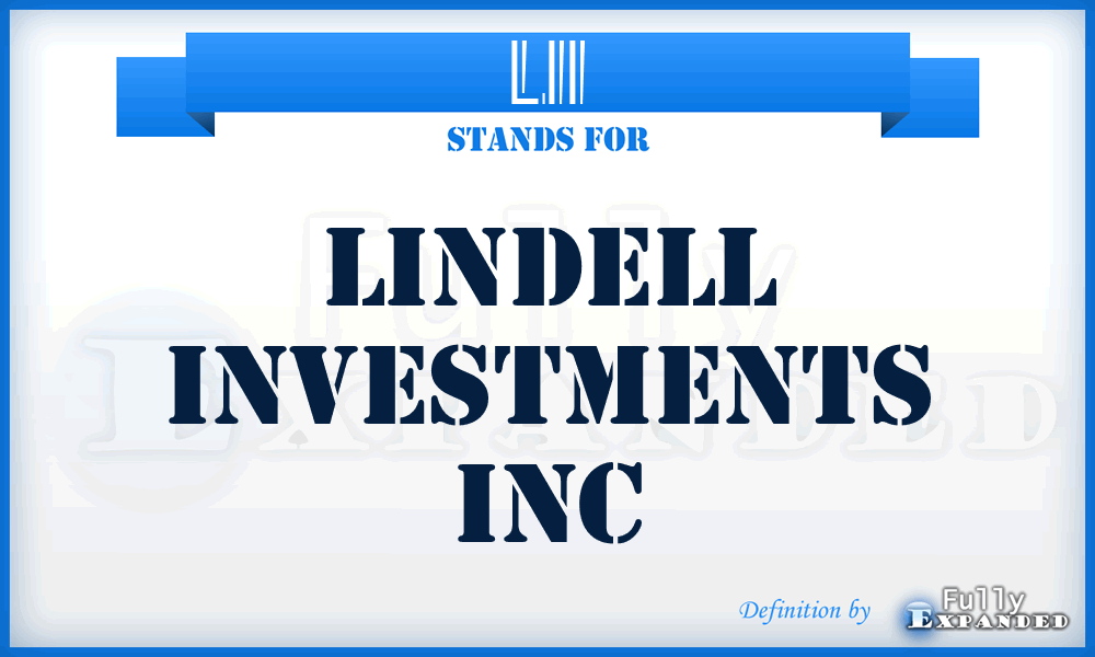 LII - Lindell Investments Inc