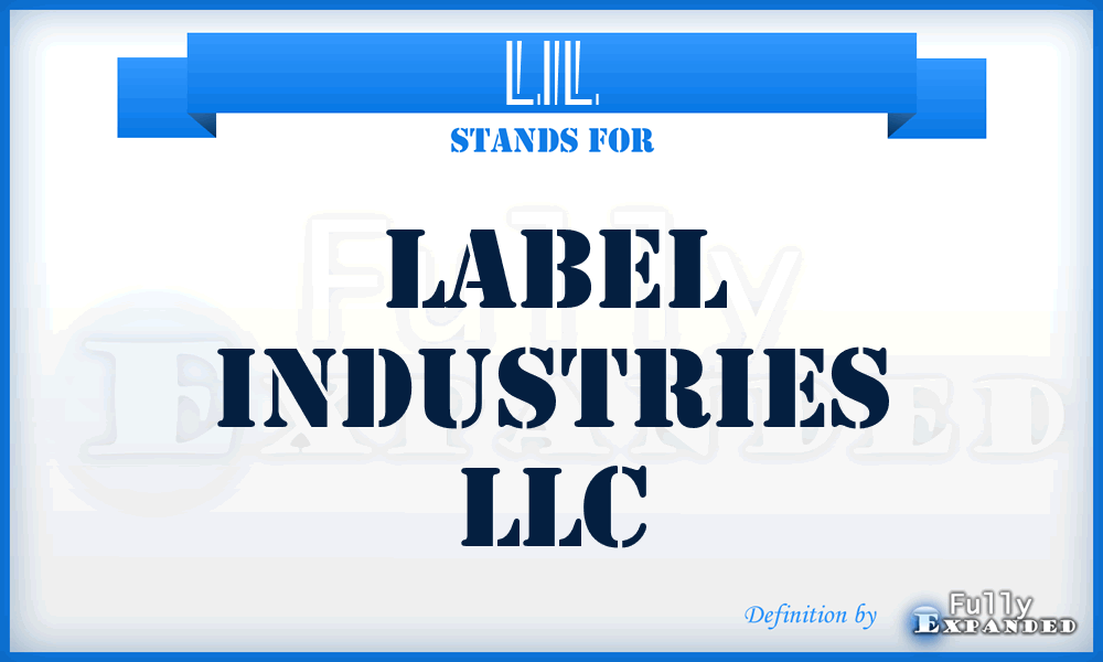 LIL - Label Industries LLC