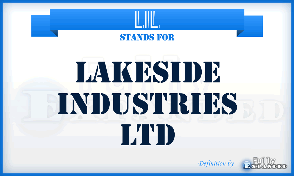 LIL - Lakeside Industries Ltd