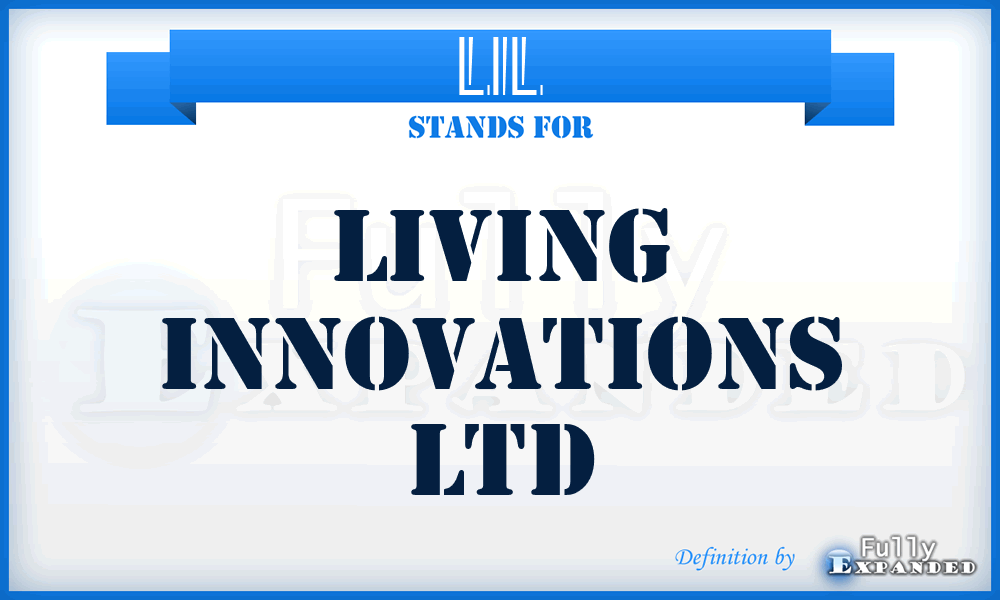 LIL - Living Innovations Ltd