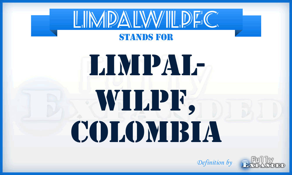 LIMPALWILPFC - LIMPAL- WILPF, Colombia