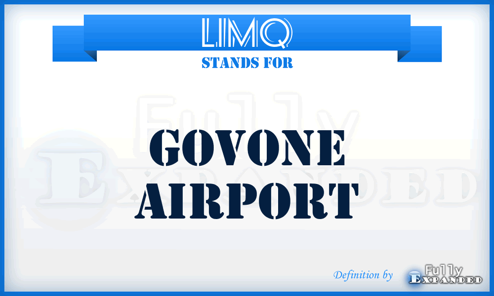 LIMQ - Govone airport