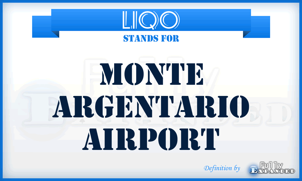 LIQO - Monte Argentario airport