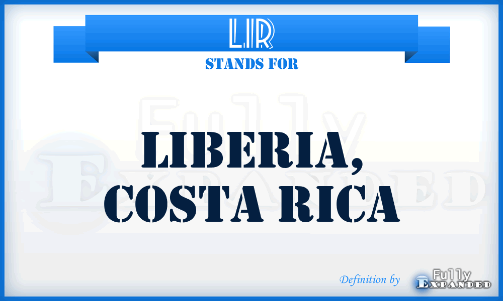 LIR - Liberia, Costa Rica