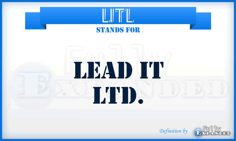 LITL - Lead IT Ltd.