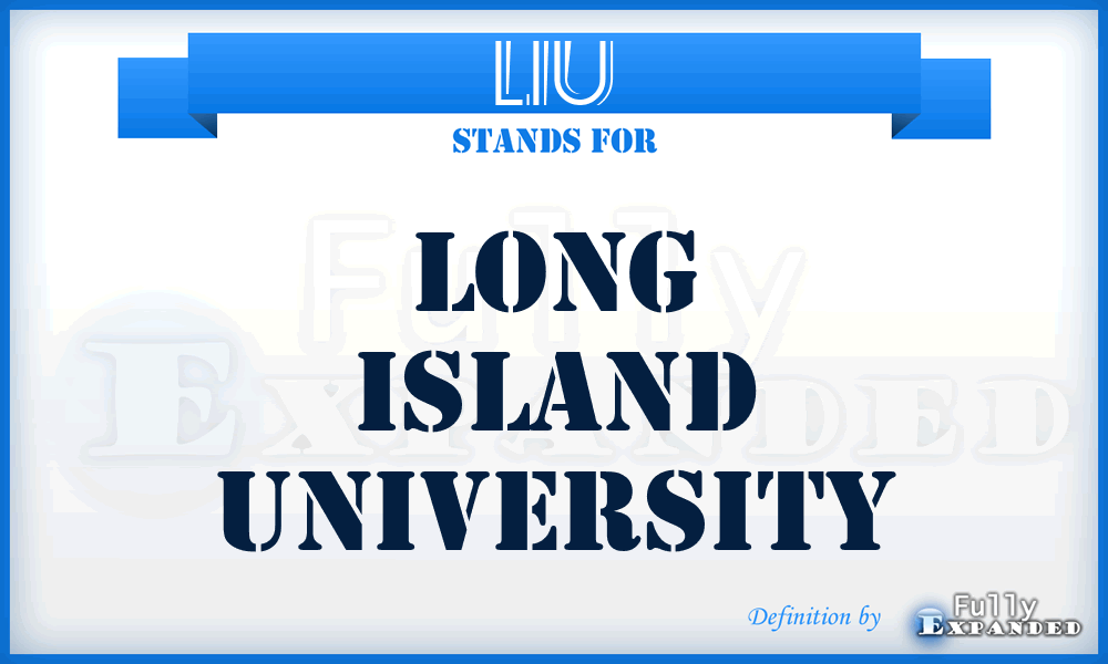 LIU - Long Island University