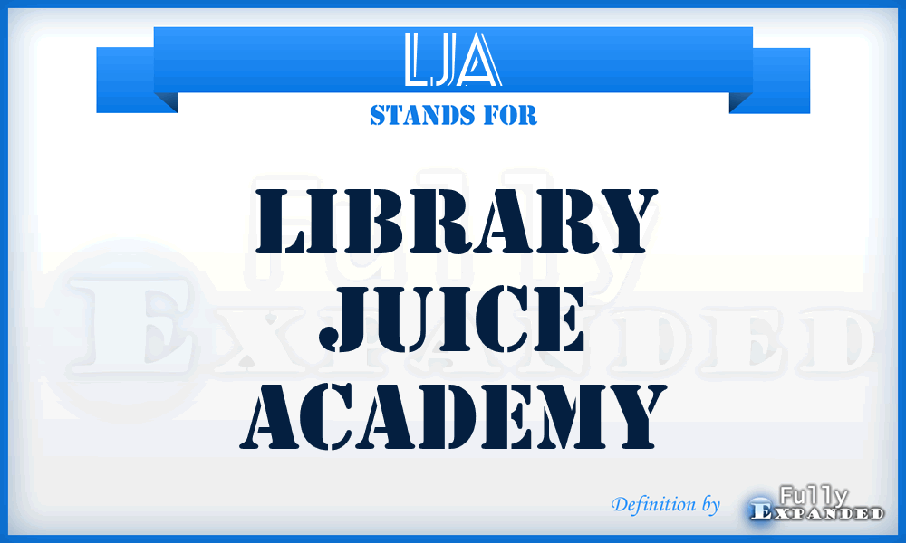 LJA - Library Juice Academy