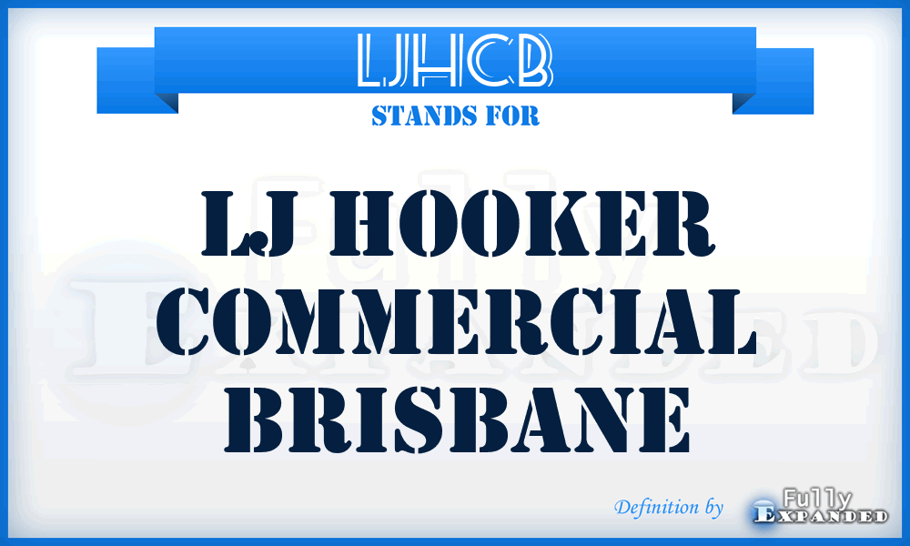 LJHCB - LJ Hooker Commercial Brisbane