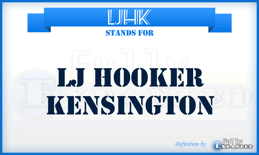 LJHK - LJ Hooker Kensington