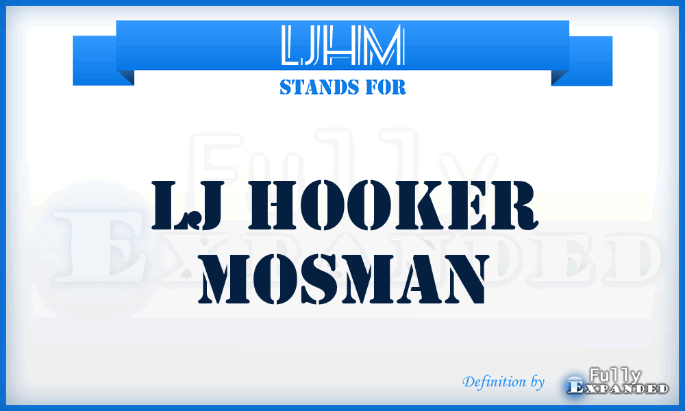 LJHM - LJ Hooker Mosman
