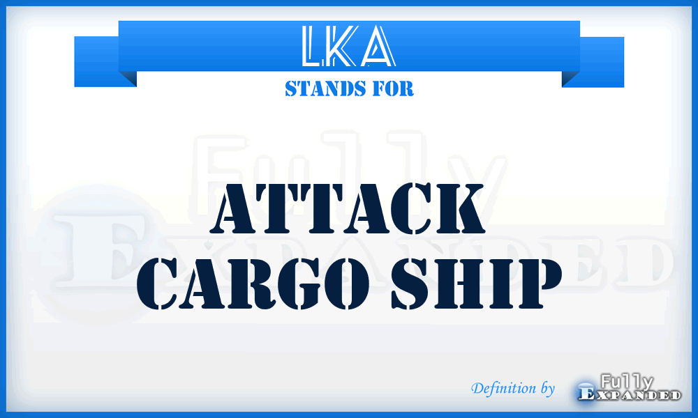 LKA - attack cargo ship