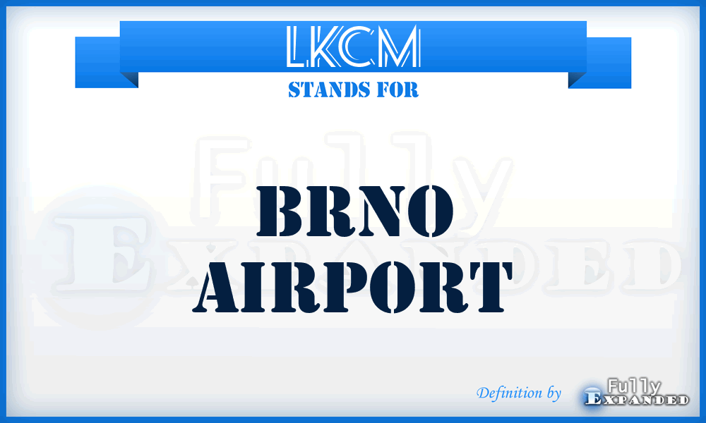 LKCM - Brno airport