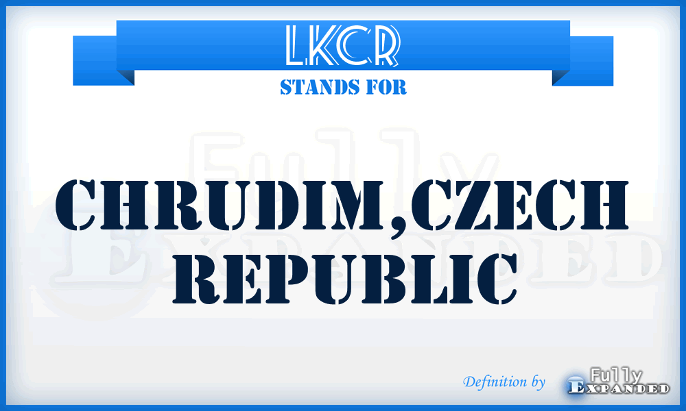 LKCR - Chrudim,Czech Republic