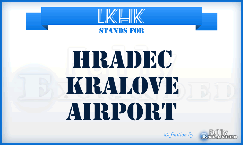 LKHK - Hradec Kralove airport