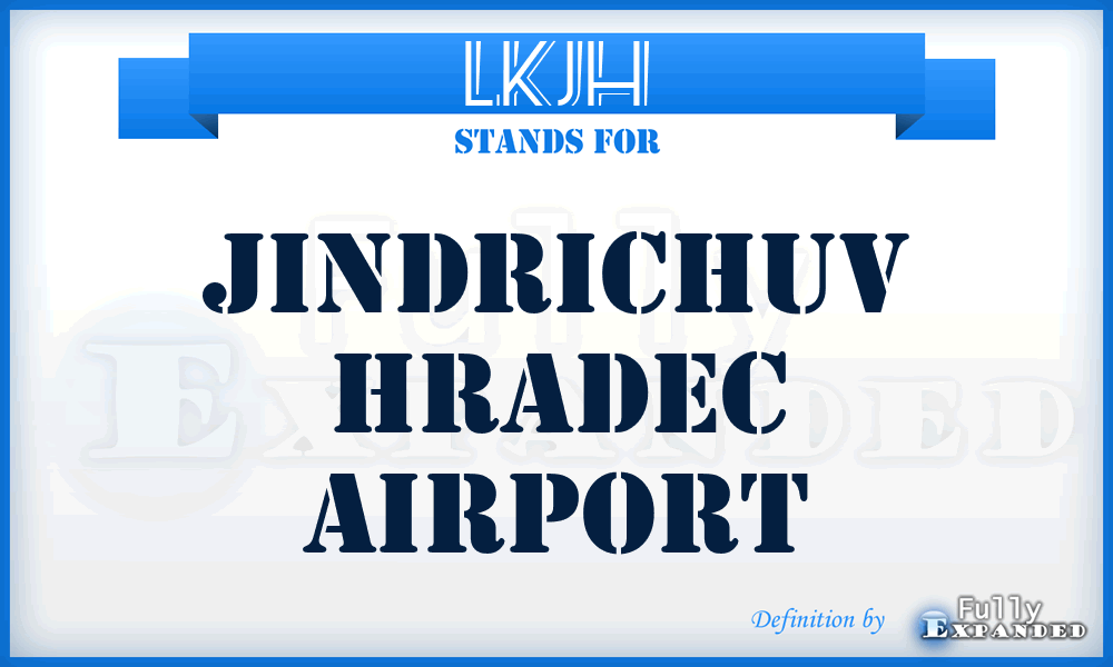 LKJH - Jindrichuv Hradec airport