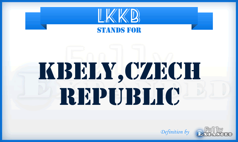 LKKB - Kbely,Czech Republic
