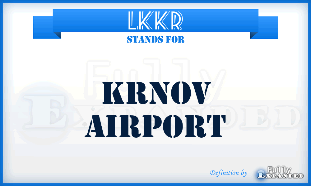 LKKR - Krnov airport