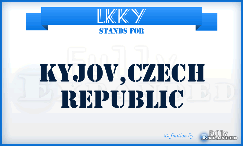 LKKY - Kyjov,Czech Republic
