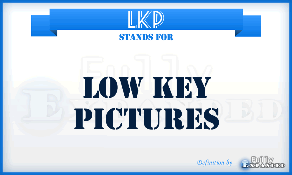 LKP - Low Key Pictures