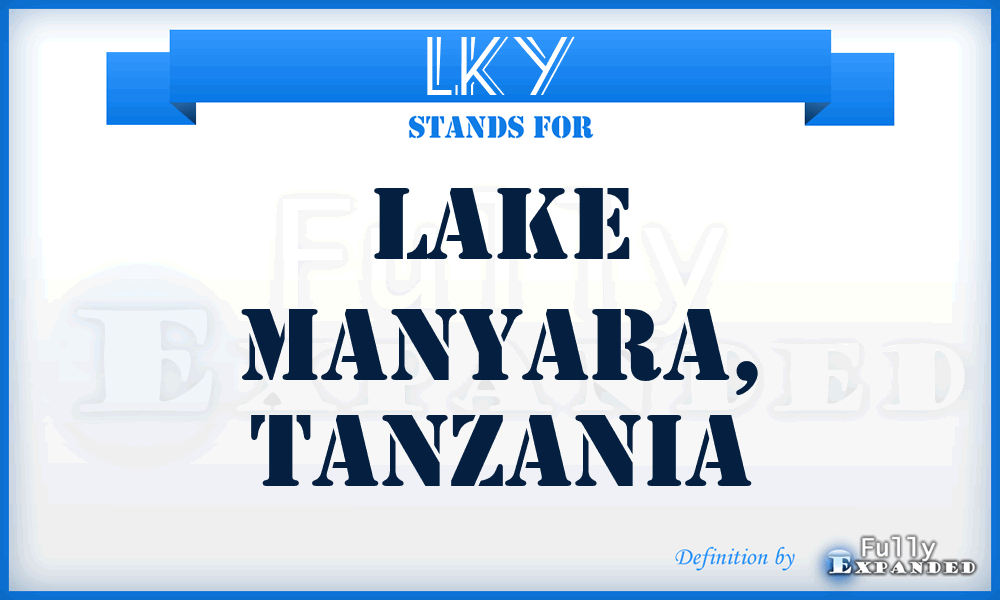 LKY - Lake Manyara, Tanzania