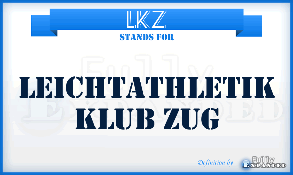 LKZ - Leichtathletik Klub Zug