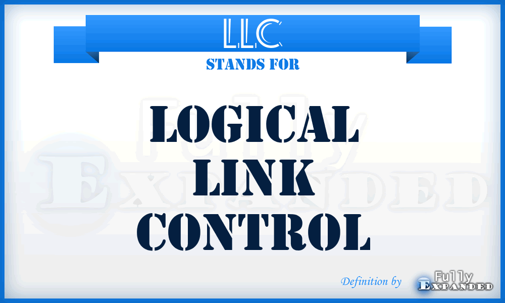 LLC - Logical Link Control