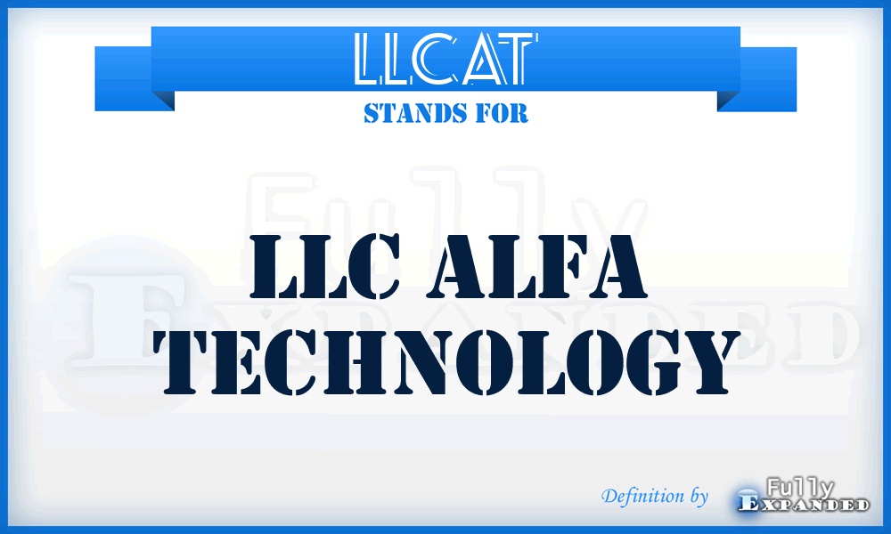 LLCAT - LLC Alfa Technology