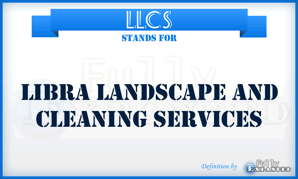 LLCS - Libra Landscape and Cleaning Services